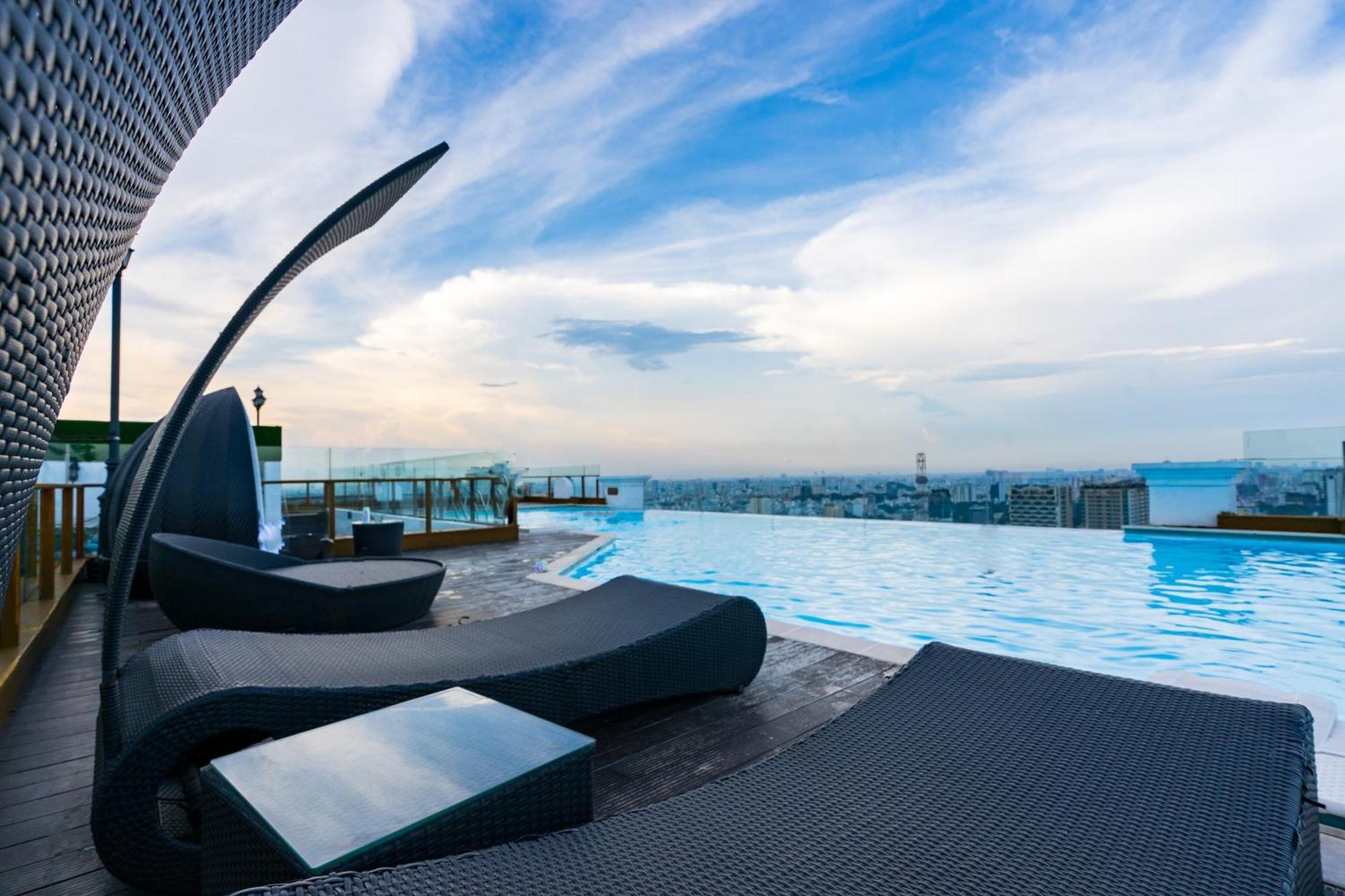 2Br 3Br Luxury Apartment Sky Pool Ho Či Minovo Město Exteriér fotografie